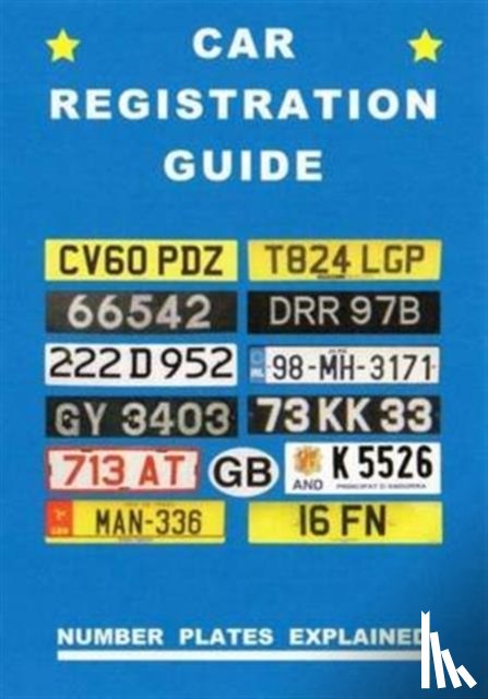 PETER ROBSON - CAR REGISTRATION GUIDE