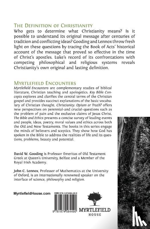 Gooding, David W, Lennox, John C - The Definition of Christianity