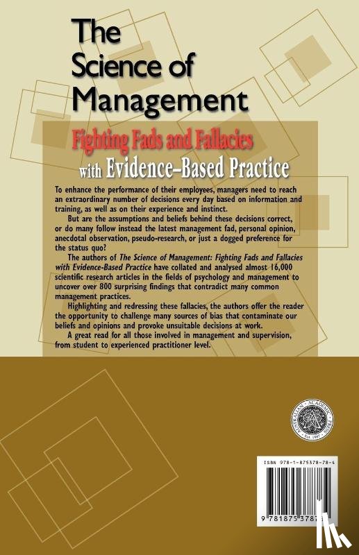 Moss, Simon, Francis, Ronald - The Science of Management