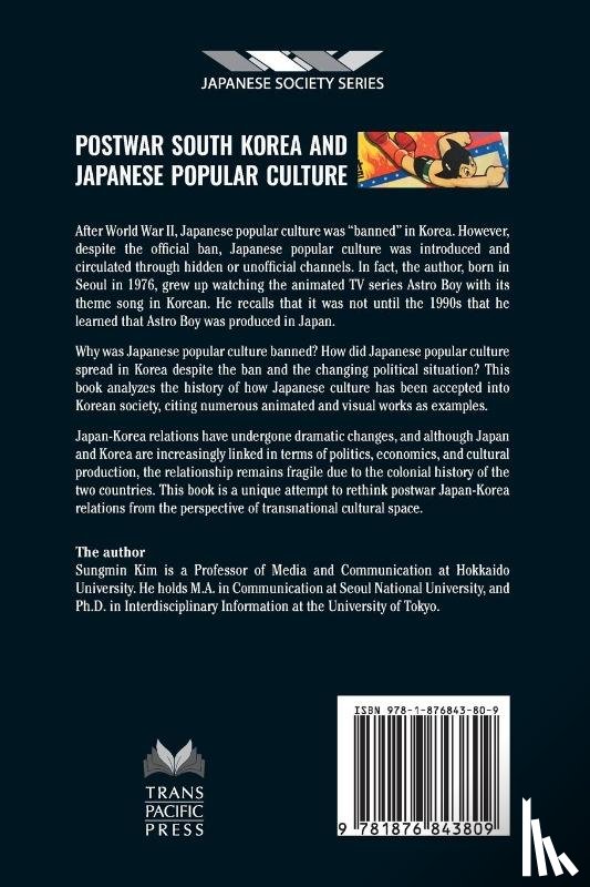 Kim, Sungmin - Postwar South Korea and Japanese Popular Culture