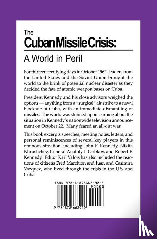  - The Cuban Missile Crisis