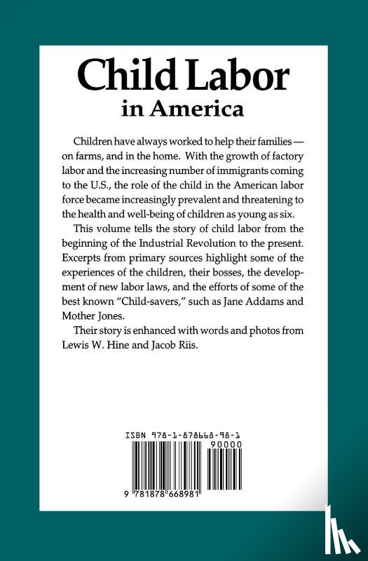  - Child Labor in America