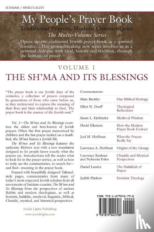 Hoffman, Lawrence A. - My People's Prayer Book