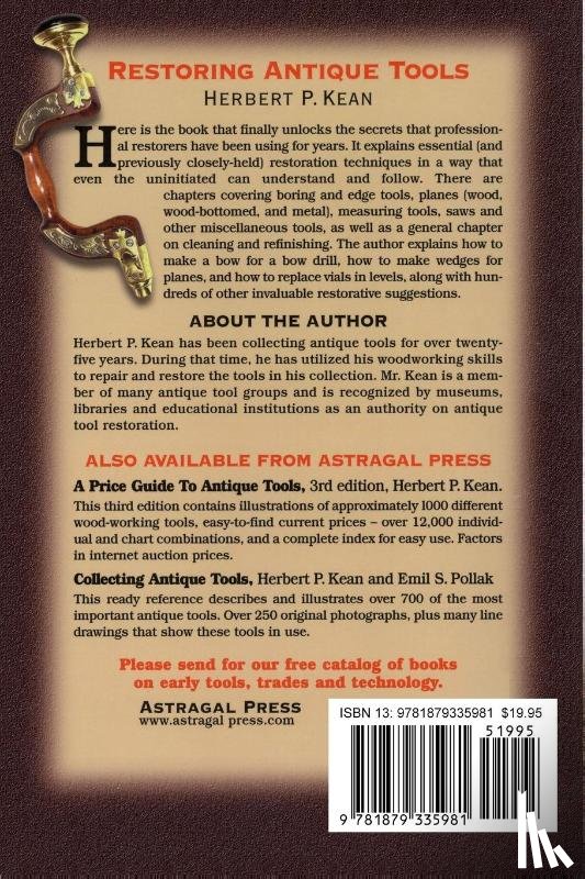 Kean, Herbert P. - Restoring Antique Tools