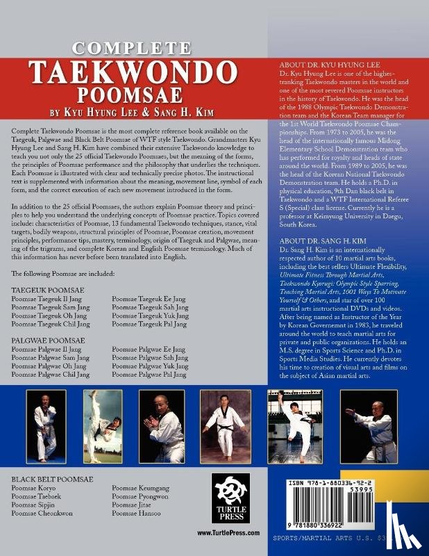 Kim, Sang H, Lee, Kyu Hyung - Complete Taekwondo Poomsae