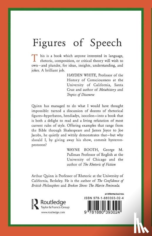 Quinn, Arthur, Quinn, Barney R. - Figures of Speech
