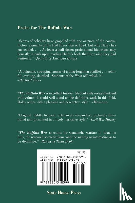 James L. Haley - The Buffalo War