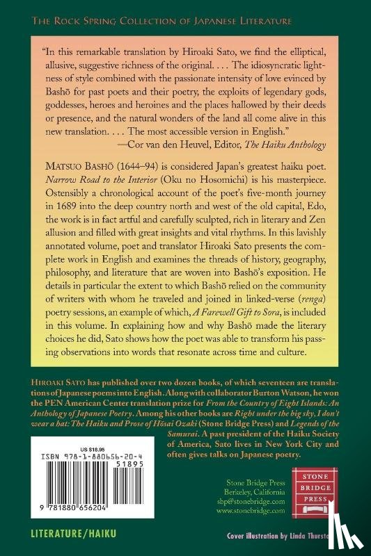 Basho, Matsuo - Basho's Narrow Road