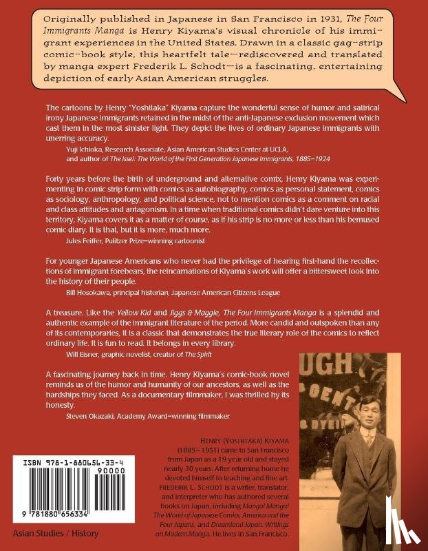 Kiyama, Henry (Yoshitaka) - The Four Immigrants Manga