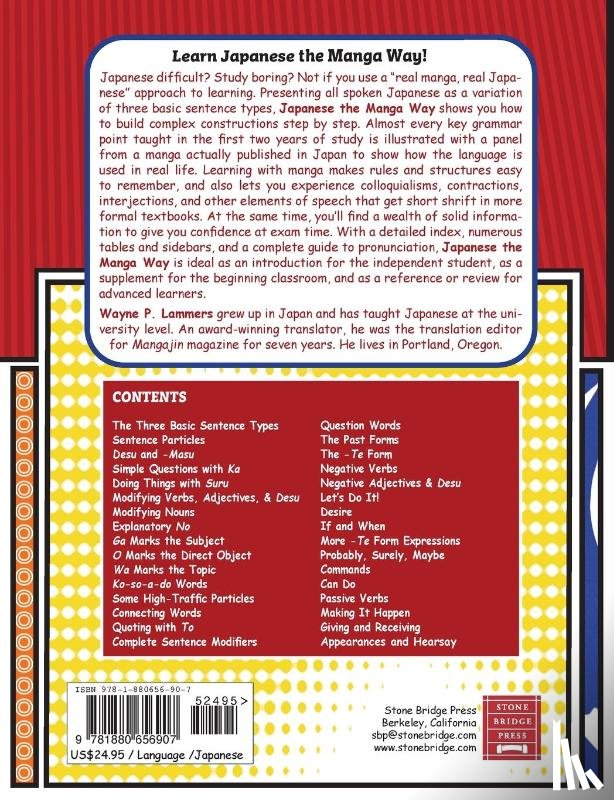 Lammers, Wayne P. - Japanese the Manga Way