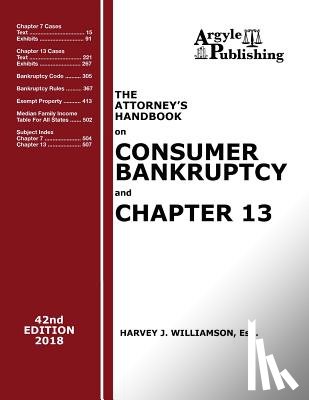 Williamson, Harvey J. - 2018 Attorney's Handbook on Consumer Bankruptcy and Chapter 13