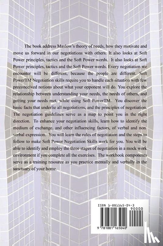 Greene, Ida - Soft Power Negotiation Skills