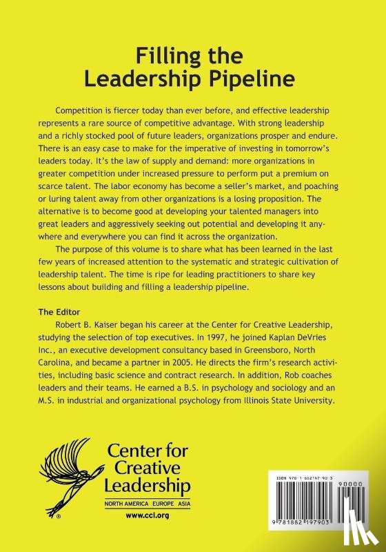  - Filling the Leadership Pipeline