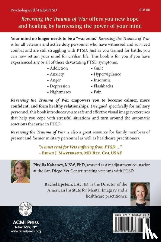 Kahaney, Phyllis, Epstein, Rachel - Reversing the Trauma of War