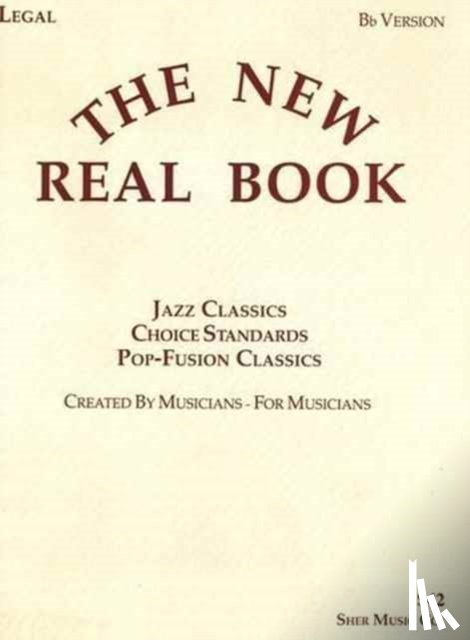 Sher, Chuck - The New Real Book Volume 1 (Bb Version)