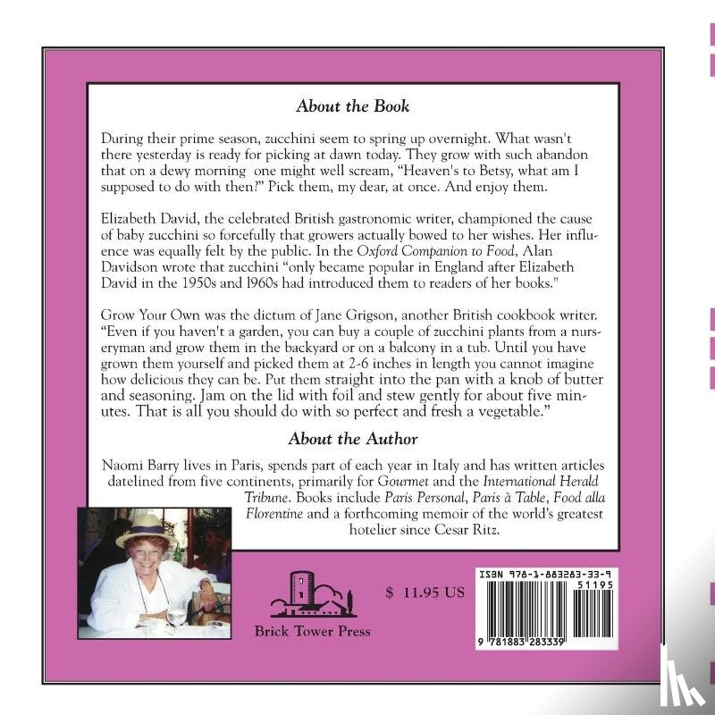 Barry, Naomi - Adorable Zucchini