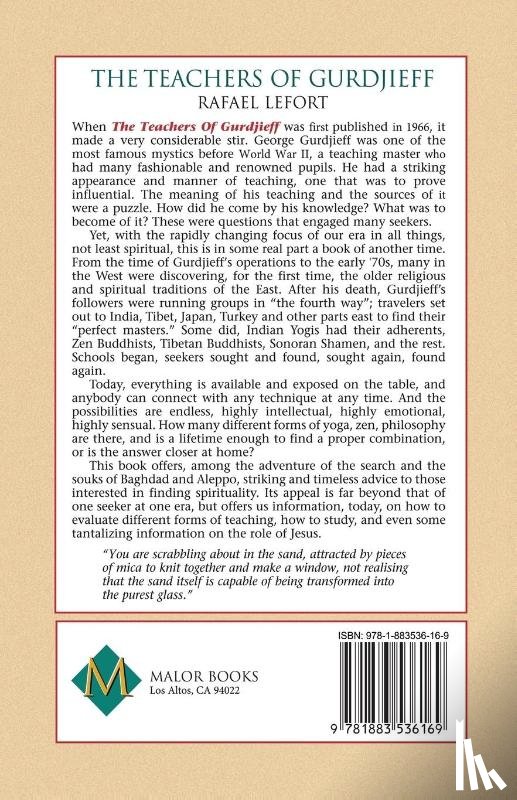 Lafort, Rafael - The Teachers of Gurdjieff