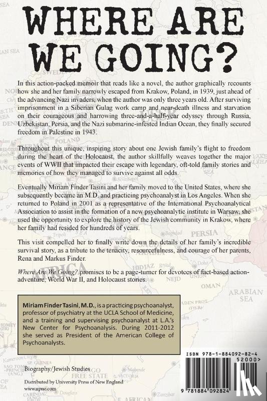 Tasini, Miriam Finder - Where Are We Going?