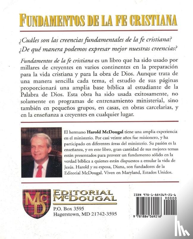 McDougal, Harold - Fundamentos de la fe Cristiana