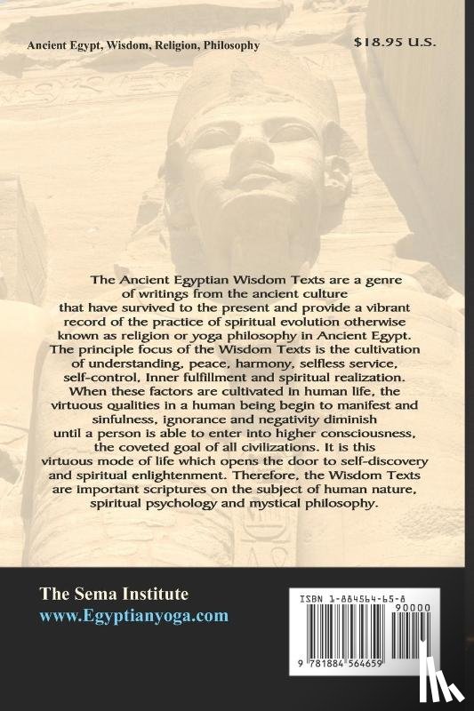  - The Ancient Egyptian Wisdom Texts