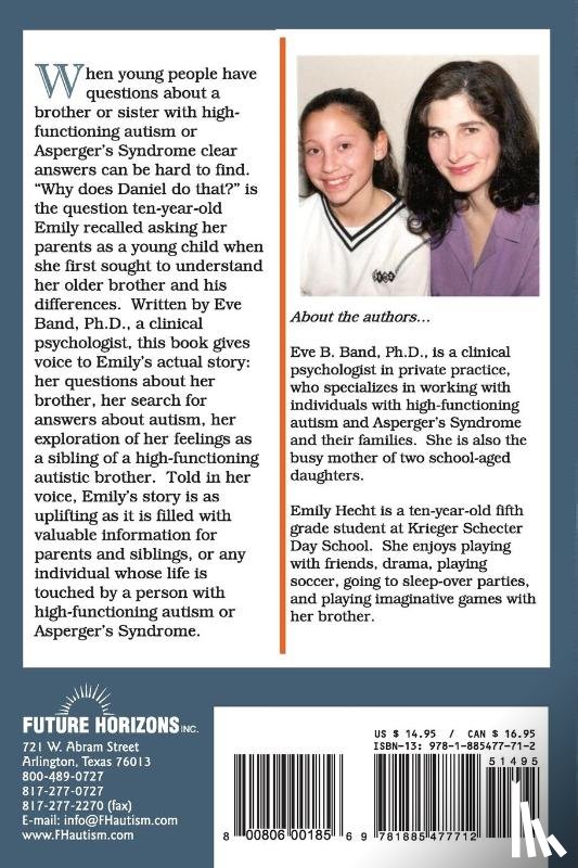Band, Eve, Hecht, Emily - Autism Through a Sister's Eyes