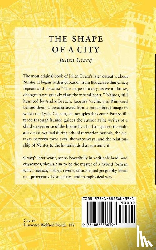 Gracq, Julien - The Shape Of A City