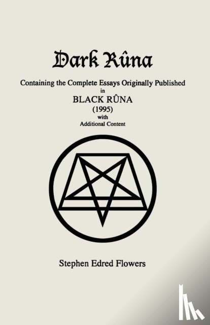 Flowers, Stephen Edred - Dark Runa