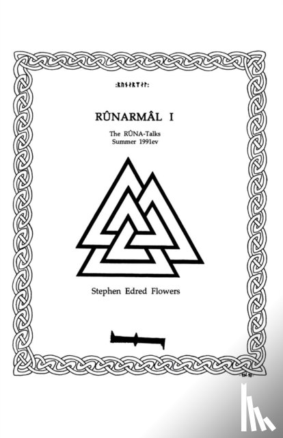 Flowers, Stephen Edred - Runarmal I