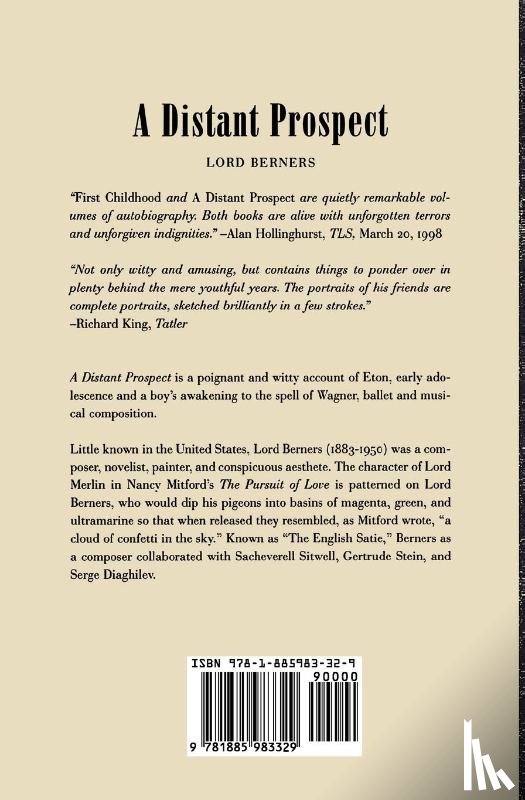 Lord Berners - A Distant Prospect