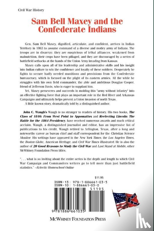 Waugh, John - Sam Bell Maxey and the Confederate Indians