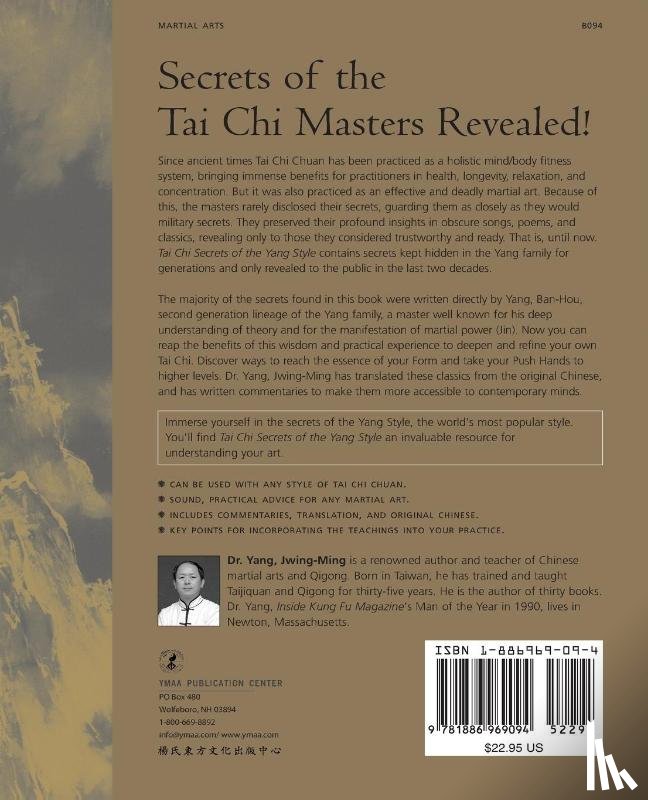 Yang, Dr. Jwing-Ming - Tai Chi Secrets of the Yang Style