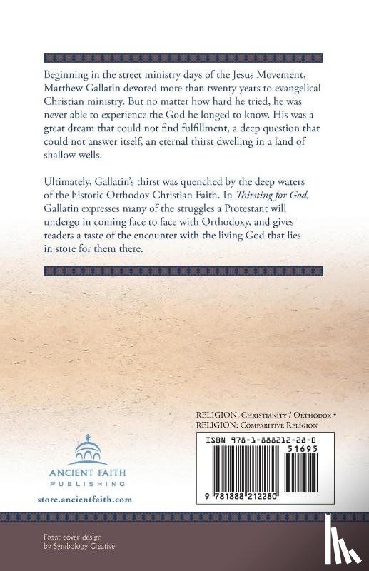 Gallatin, Matthew - Thirsting for God in a Land of Shallow Wells