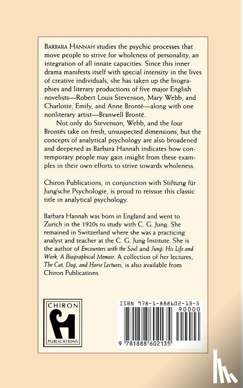 Barbara Hannah - Striving Towards Wholeness