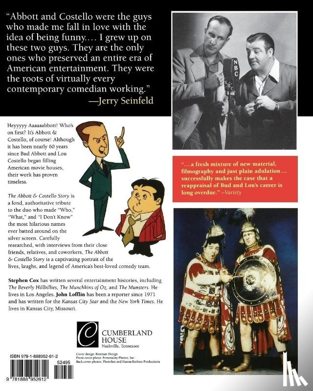 Cox, Stephen, Stephen, John, Cox, Lofflin, Lofflin, John - The Abbott & Costello Story