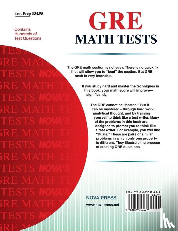 Kolby, Jeff, Vaughn, Derrick - GRE Math Tests