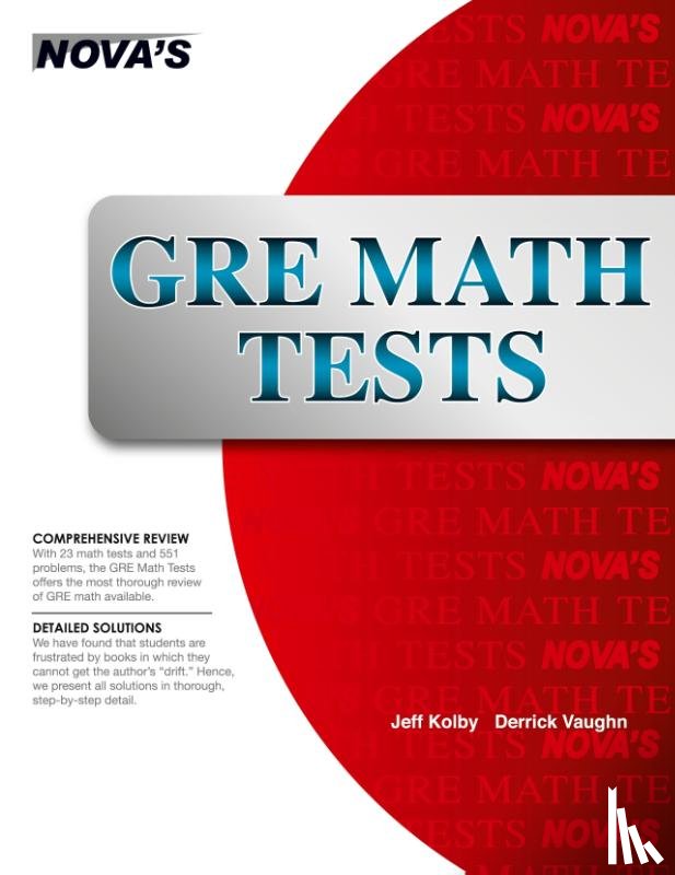 Kolby, Jeff, Vaughn, Derrick - GRE Math Tests