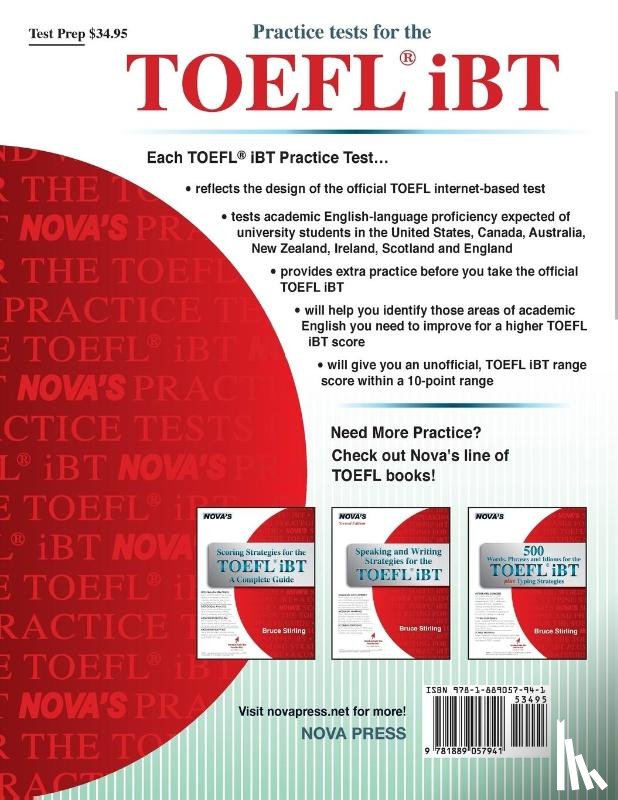Stirling, Bruce - Practice Tests for the TOEFL iBT