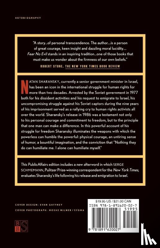 Sharansky, Natan - Fear No Evil