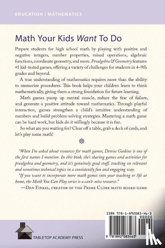 Gaskins, Denise - Prealgebra & Geometry