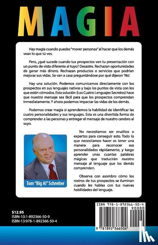 Schreiter, Tom Big Al - Los Cuatro Colores de Las Personalidades para MLM