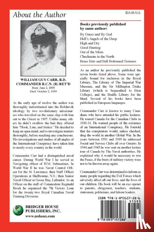 Carr, William Guy - The Red Fog Over America