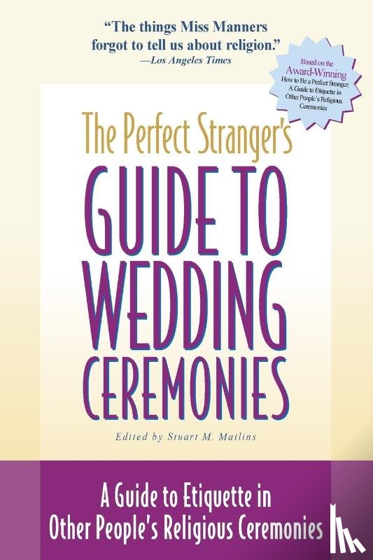 Matlins - Perfect Stranger's Guide to Weddings