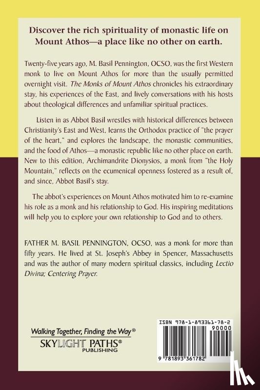 Pennington, M. Basil - The Monks of Mount Athos
