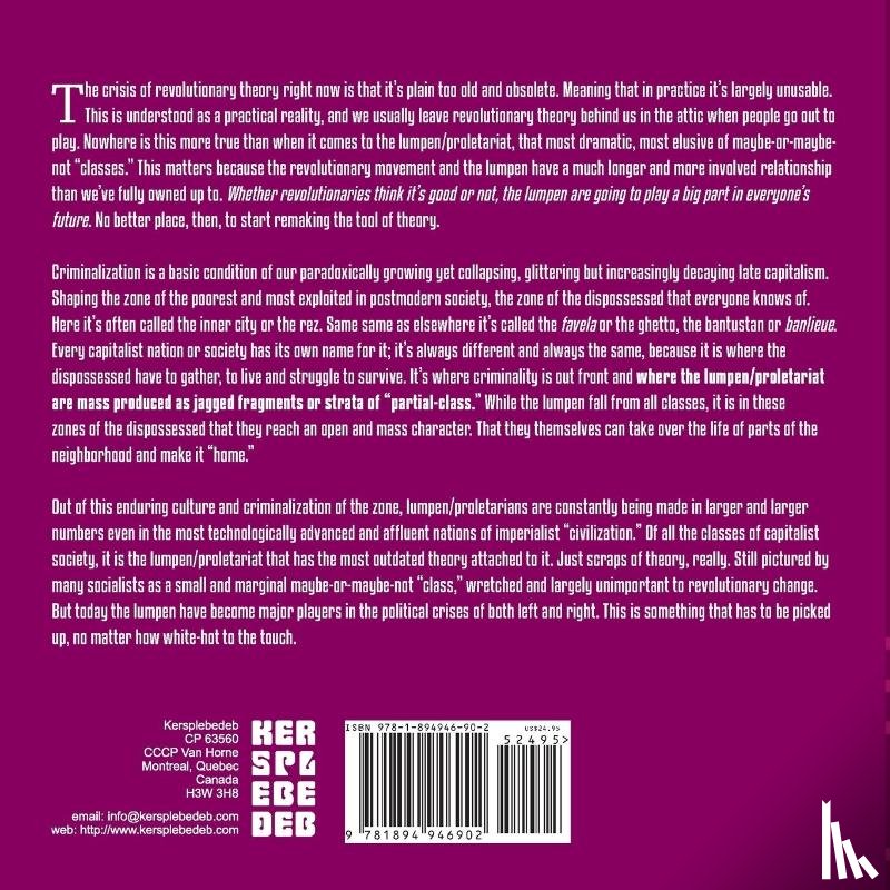 Sakai, J. - The "Dangerous Class" and Revolutionary Theory