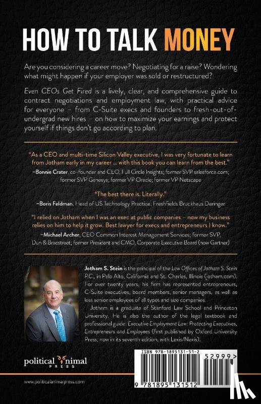 Stein, Jotham S - Even CEOs Get Fired