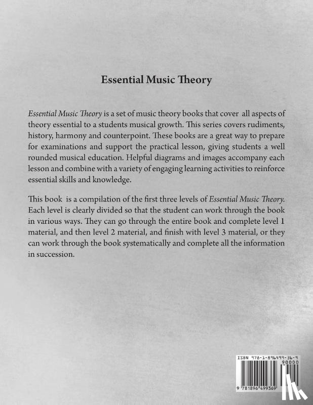 Sarnecki, Mark - Essential Music Theory Levels 1-3