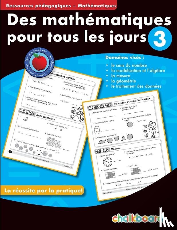 Turnbull, Demetra, Vanden Heuvel, Rita - Des Mathematiques Pour Tous Les Jours 3