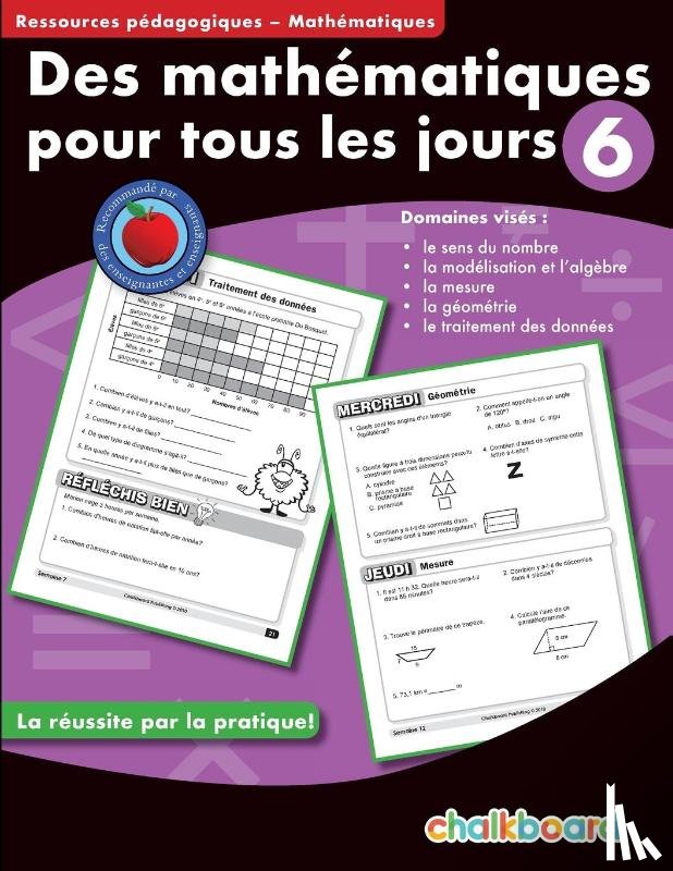 Turnbull, Demetra, Vanden Heuvel, Rita - Des Mathematiques Pour Tous Les Jours 6