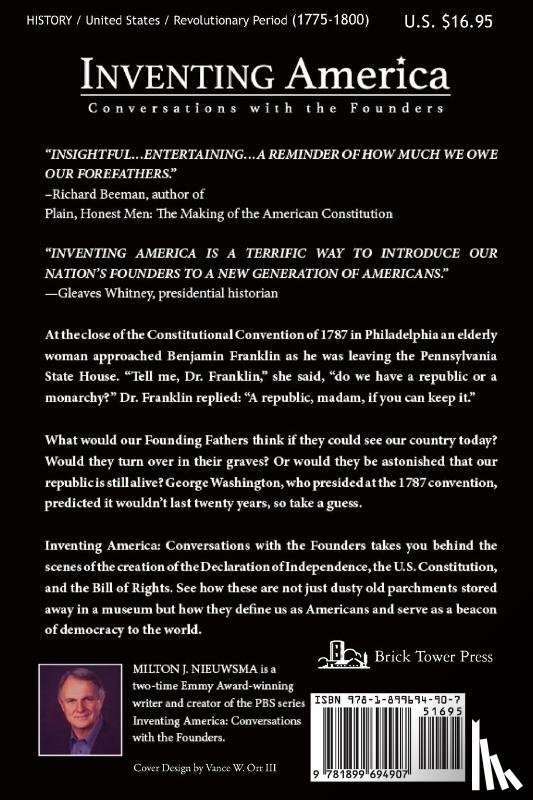 Nieuwsma, Milton J - Inventing America-Conversations with the Founders