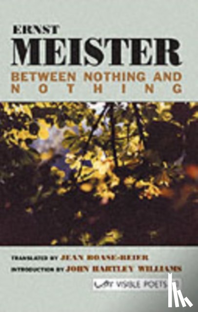 Meister, Ernst - Between Nothing and Nothing